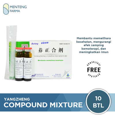Yangzheng Compound Mixture-Suplemen Kesehatan Pasca Kemoterapi - Menteng Farma