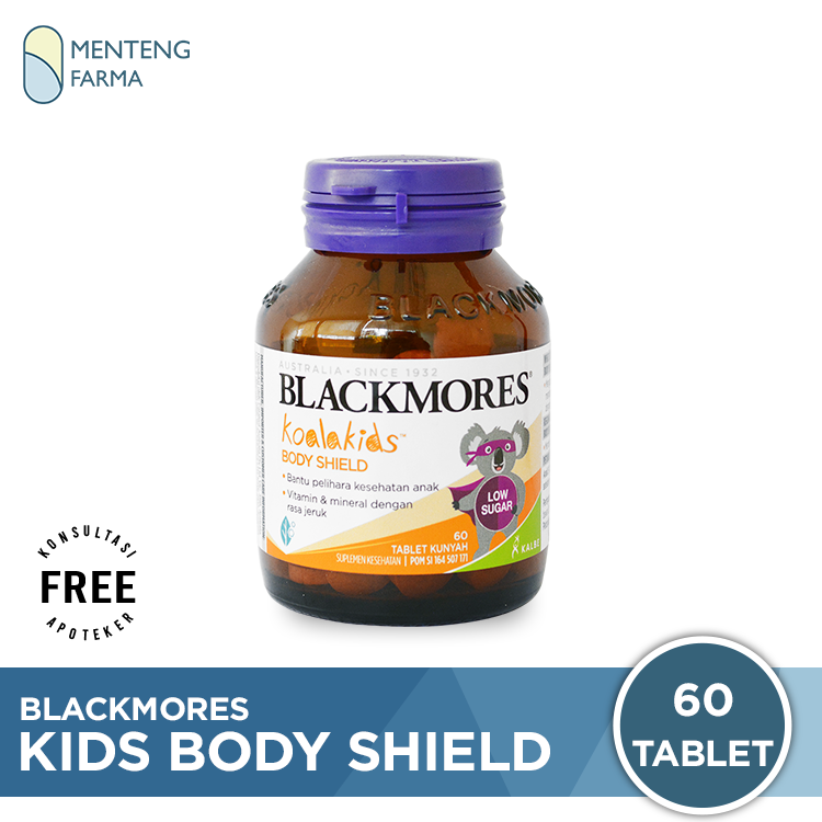 Blackmores Kids Body Shield - Suplemen Kekebalan Tubuh Anak - Menteng Farma