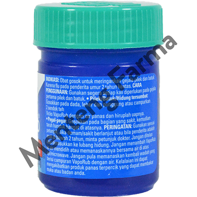 Vicks VapoRub 25 gr - Obat Oles Pereda Batuk dan Pilek - Menteng Farma