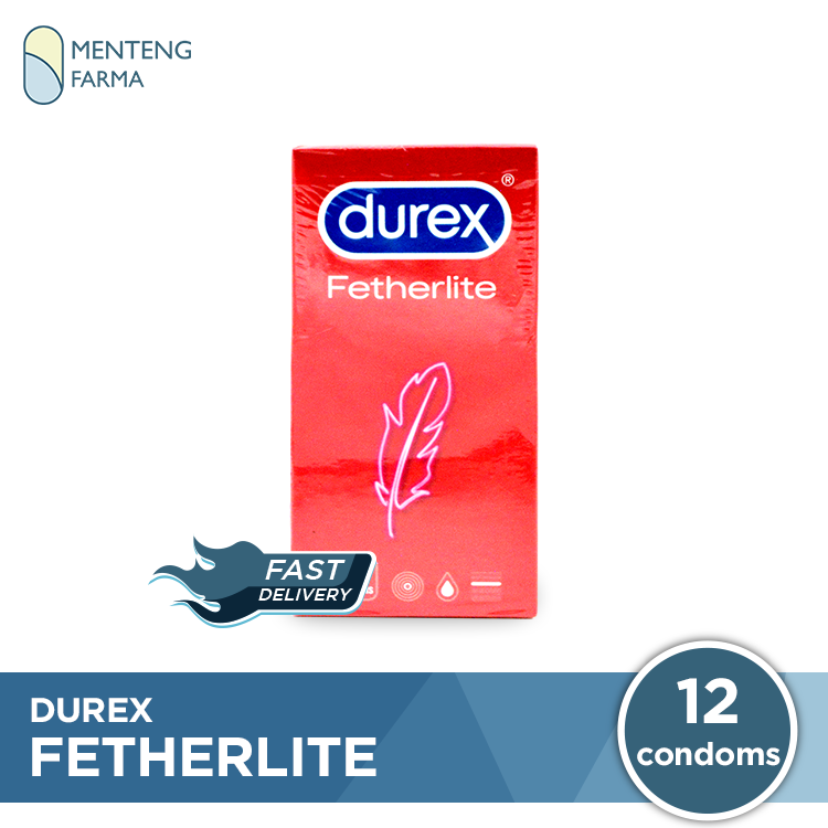 Kondom Durex Fetherlite - Isi 12 - Menteng Farma