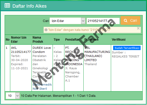 Kondom Durex Love - Isi 12 - Menteng Farma