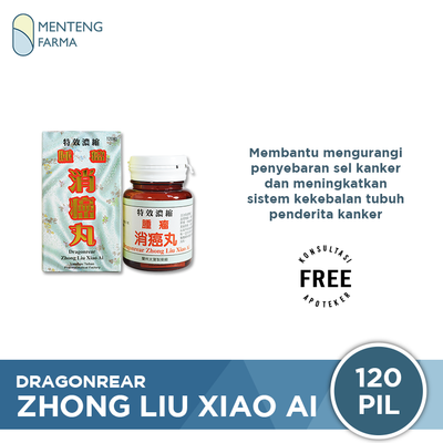 Dragonrear Zhong Liu Xiao Ai - Obat Herbal Penderita Kanker / Tumor - Menteng Farma
