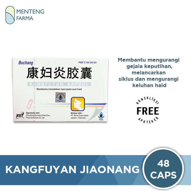 Kangfuyan Jiaonang - Obat Herbal Keputihan - Menteng Farma