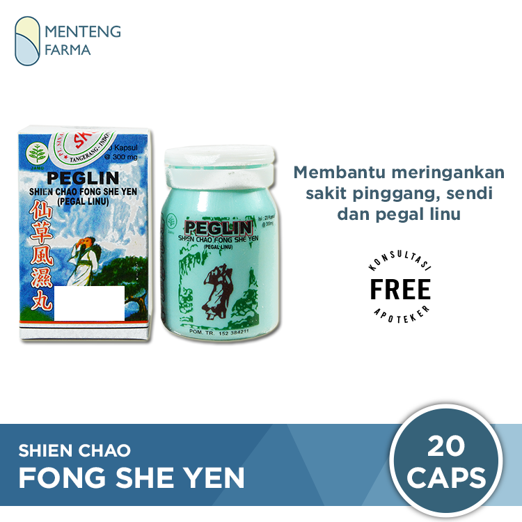 Shien Chao Fong She Yen (Kapsul Pegal Linu) - Menteng Farma