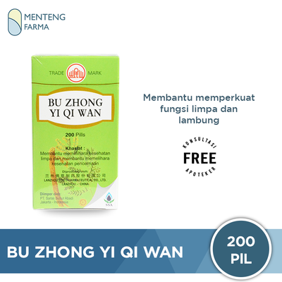 Bu Zhong Yi Qi Wan - Obat Kesehatan Limpa dan Gangguan Pencernaan - Menteng Farma