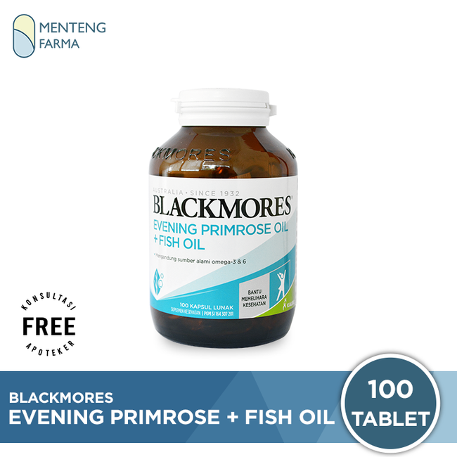 Blackmores Evening Primrose Oil + Fish Oil - Menteng Farma