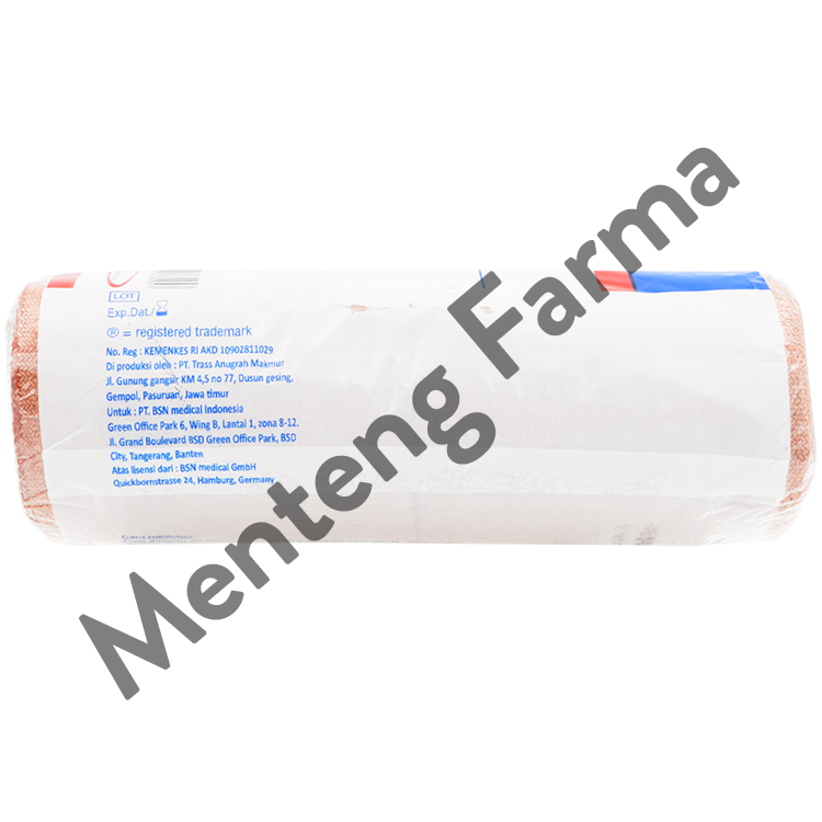 Tensocrepe Perban Elastis 15 CM x 4.5 M - Elastic Bandage Perban Kain Cedera Keseleo - Menteng Farma
