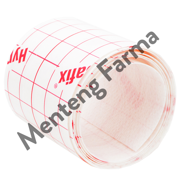 Hypafix Plaster Roll 5 CM x 1 M - Perekat Luka Lebar Non Woven - Menteng Farma