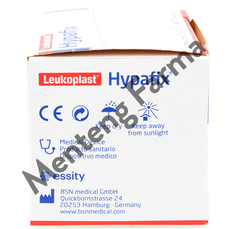 Hypafix Plaster Roll 5 CM x 1 M - Perekat Luka Lebar Non Woven - Menteng Farma