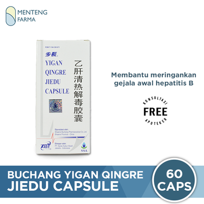 Buchang Yigan Qingre Jiedu Capsule - Menteng Farma