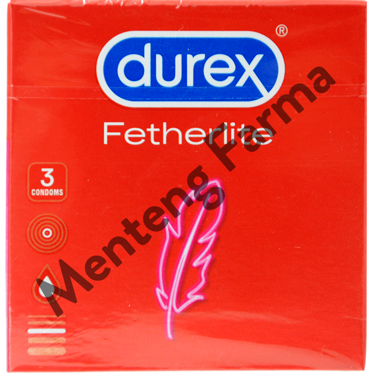 Kondom Durex Fetherlite - Isi 3 - Menteng Farma