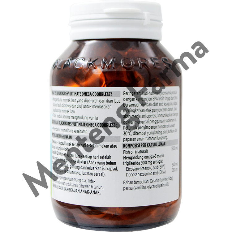 Manfaat Blackmores Odourless Fish Oil 1000 Manfaat Blackmores