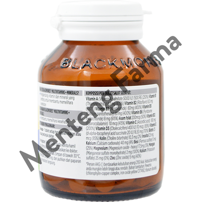 Blackmores Multivitamin & Minerals - Isi 60 Tablet - Menteng Farma