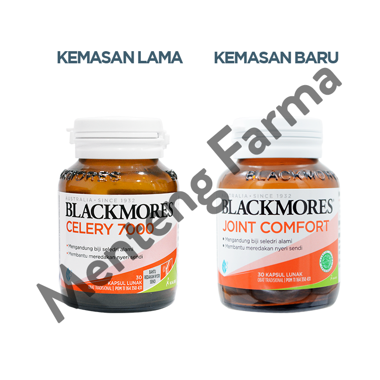 Blackmores Joint Comfort 30 Kapsul - Suplemen Kesehatan Persendian - Menteng Farma