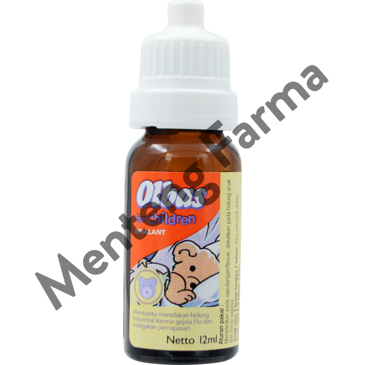 Olbas For Children 12 mL - Inhalant Aromaterapi Untuk Hidung Tersumbat - Menteng Farma