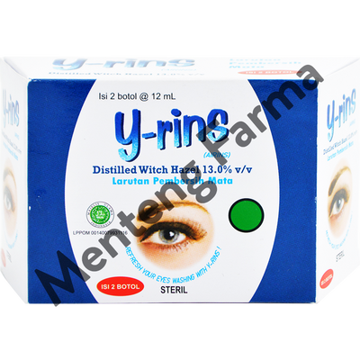 Y-rins (AIRINS) Isi 2 Botol @ 12 mL - Obat Pembersih Mata - Menteng Farma