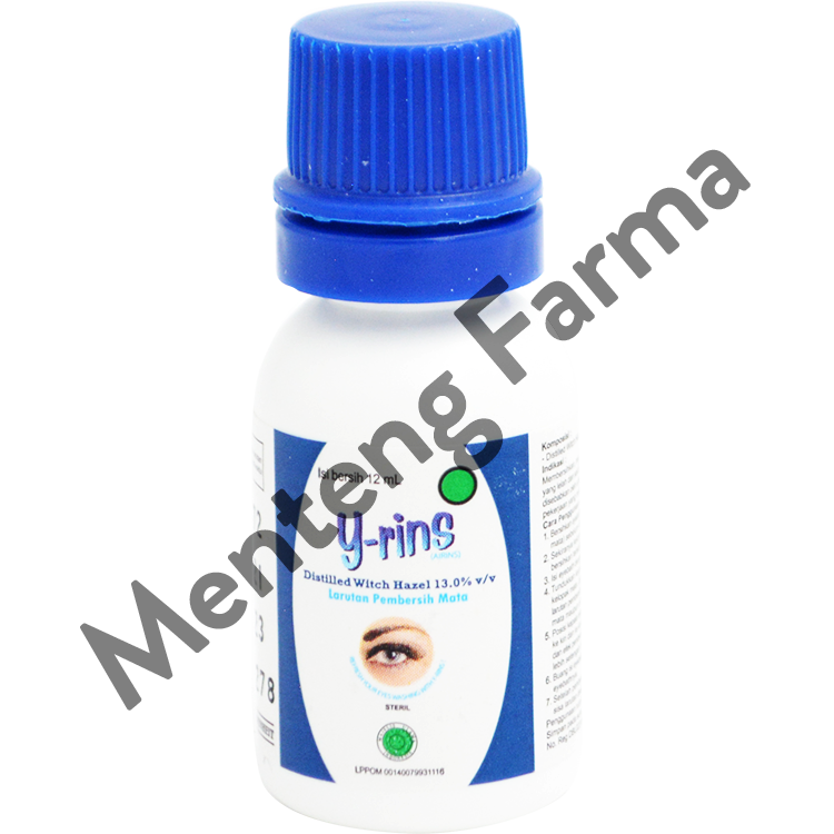 Y-rins (AIRINS) Isi 2 Botol @ 12 mL - Obat Pembersih Mata - Menteng Farma