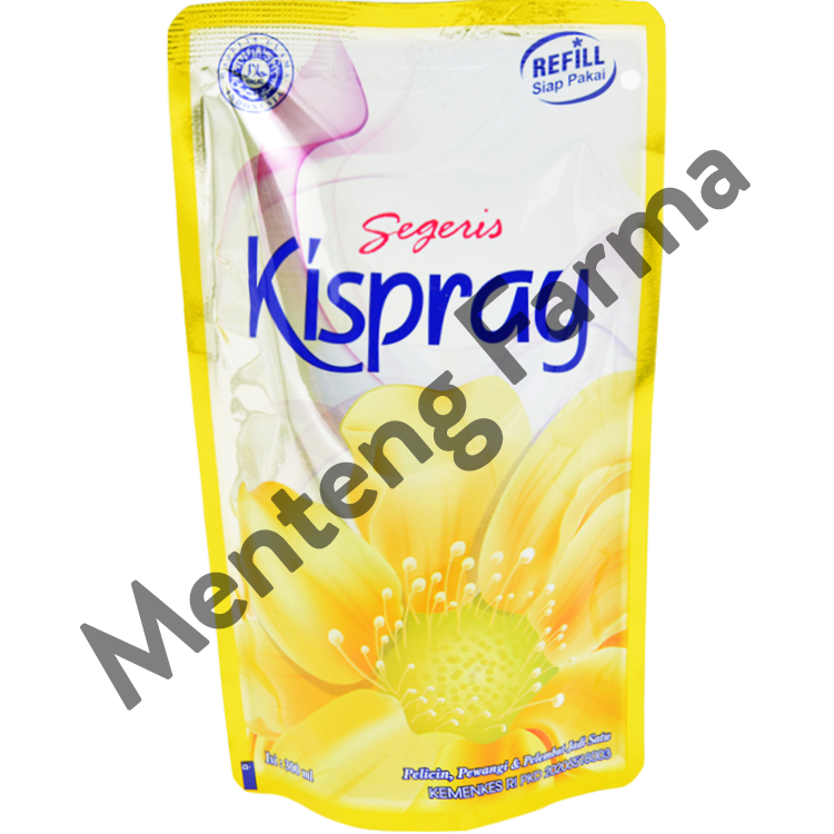 Kispray Pewangi dan Pelembut Refill Pouch Segeris 300 mL - Pewangi dan Pelembut Pakaian - Menteng Farma