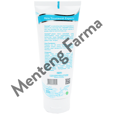 Carmed Moisturizing Lotion 100 mL - Pelembab Kulit Kering dan Kasar - Menteng Farma