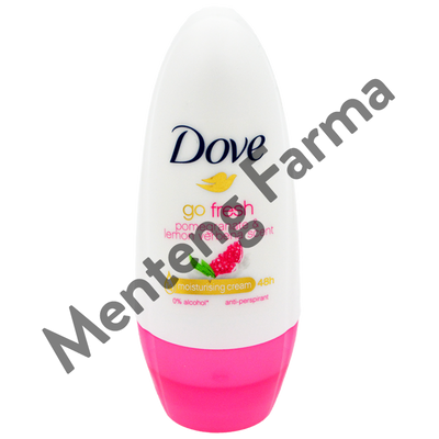 Dove Deodorant Roll On Go Fresh Pomegranate 40 ML - Sensasi Segar Aroma Delima 48 Jam - Menteng Farma