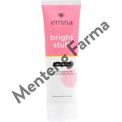 Emina Bright Stuff Face Wash 50 mL - Pembersih dan Pencerah Wajah - Menteng Farma