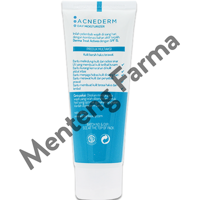 Wardah Acnederm Day Moisturizer 40 mL - Pelembab Wajah SPF 15 Untuk Kulit Berjerawat - Menteng Farma