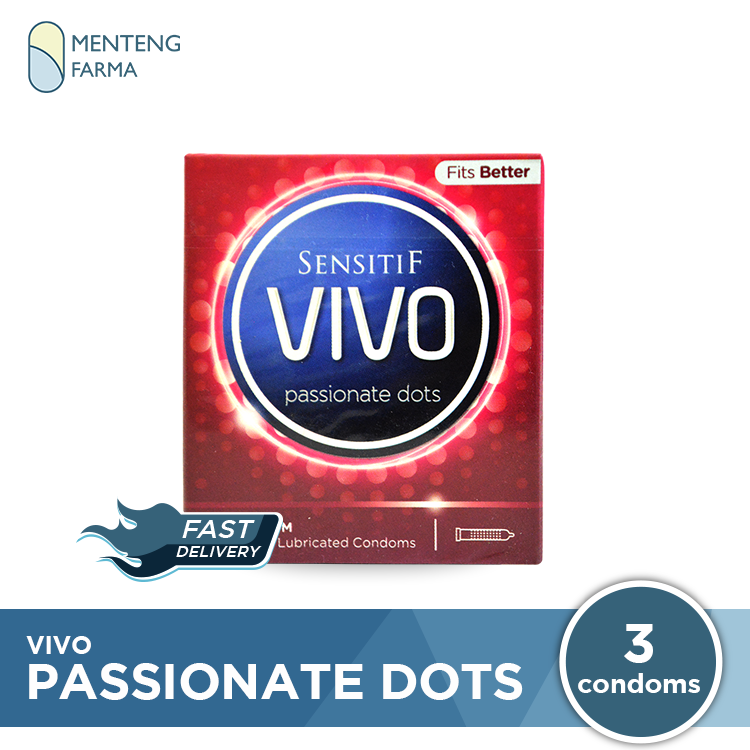 Kondom Vivo Passionate Dots - Menteng Farma