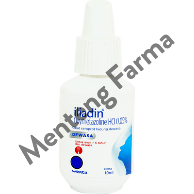 Iliadin Nasal Spray 10 mL - Obat Semprot Hidung Tersumbat - Menteng Farma