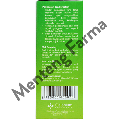 Laxadine Emulsi 60 mL - Obat Pencahar, Sembelit, Konstipasi, Sulit BAB - Menteng Farma