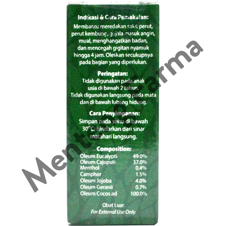 Safe Care EUCA Minyak Kayu Putih Plus Aromatherapy 5 mL - Menteng Farma