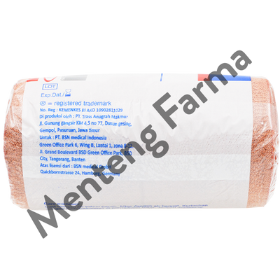 Tensocrepe Perban Elastis 10 CM x 4.5 M - Elastic Bandage Perban Kain Cedera Keseleo - Menteng Farma