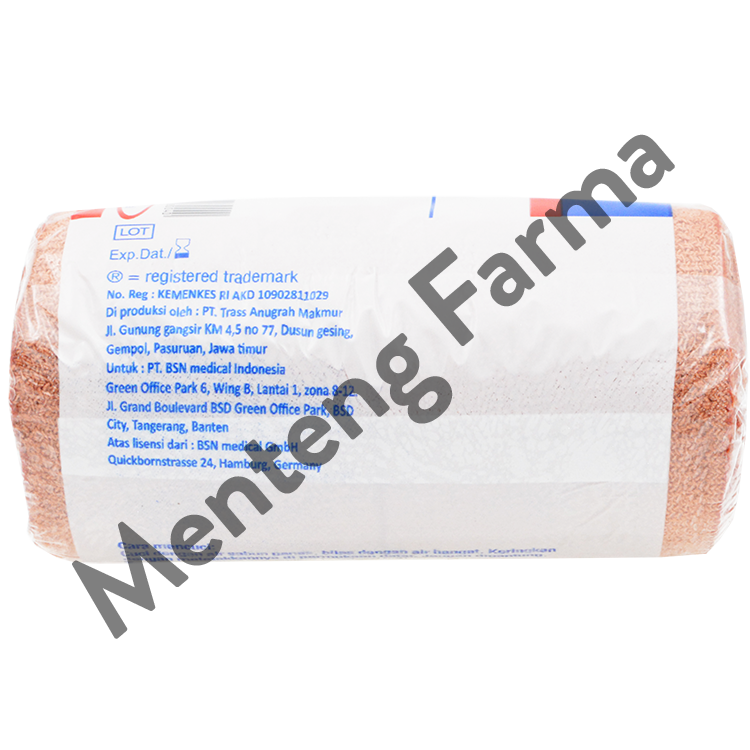 Tensocrepe Perban Elastis 10 CM x 4.5 M - Elastic Bandage Perban Kain Cedera Keseleo - Menteng Farma