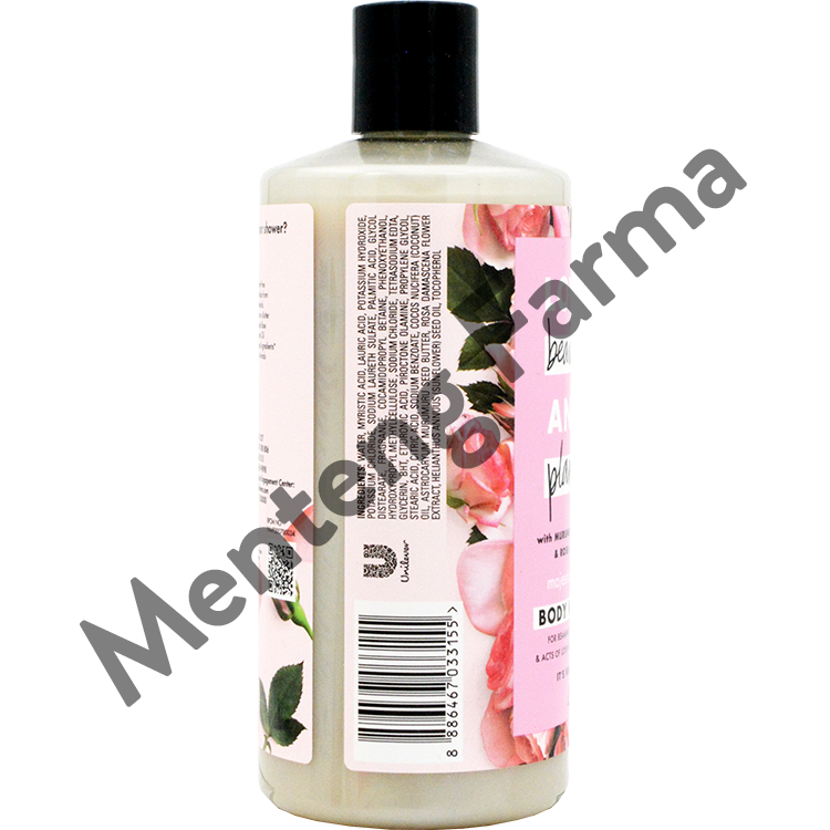 Love Beauty and Planet Body Wash Murumuru Butter & Rose 400 mL - Vegan Soap Untuk Kulit Lembab - Menteng Farma