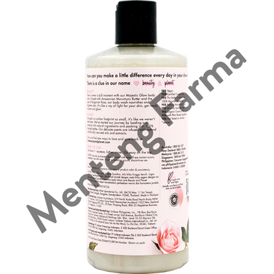 Love Beauty and Planet Body Wash Murumuru Butter & Rose 400 mL - Vegan Soap Untuk Kulit Lembab - Menteng Farma