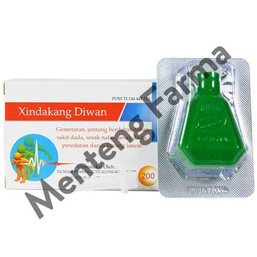 Xindakang Diwan - Obat Herbal Jantung Lemah dan Sering Berdebar - Menteng Farma