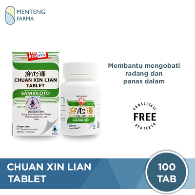 Chuan Xin Lian Tablet - Menteng Farma