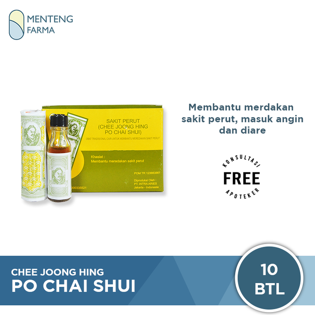 Chee Joong Hing Po Chai Shui - Obat Pereda Sakit Perut - Menteng Farma
