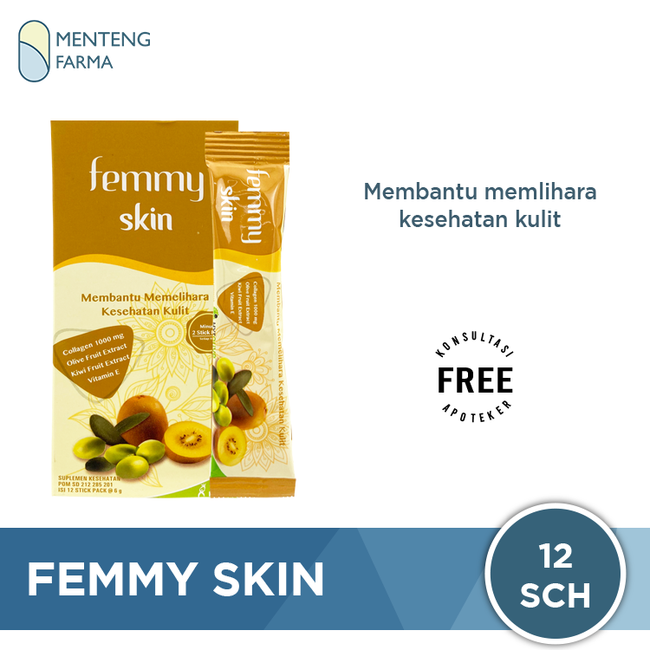 Femmy Skin 12 Sachet - Menteng Farma