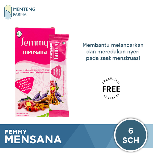 Femmy Mensana 6 Sachet - Menteng Farma