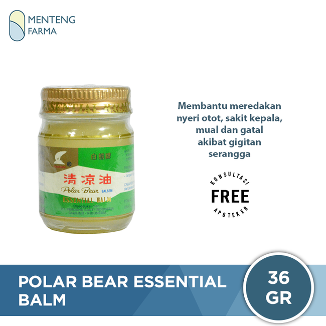 Polar Bear Essential Balm (Polar Bear Balsem) - Menteng Farma
