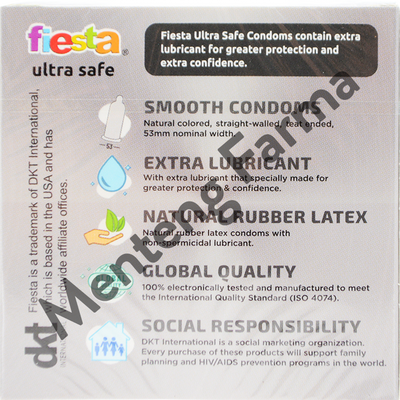 Kondom Fiesta Ultra Safe - Menteng Farma