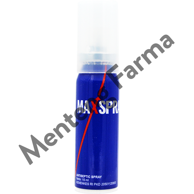 Max Spray 15 mL - Spray Antiseptik - Menteng Farma