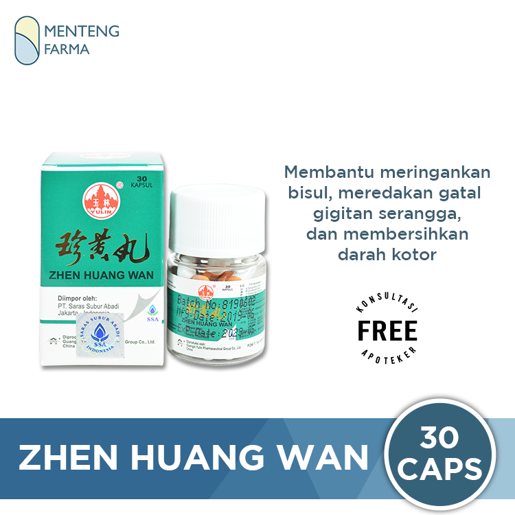 Zhen Huang Wan - Obat Bisul, Gatal-Gatal - Menteng Farma