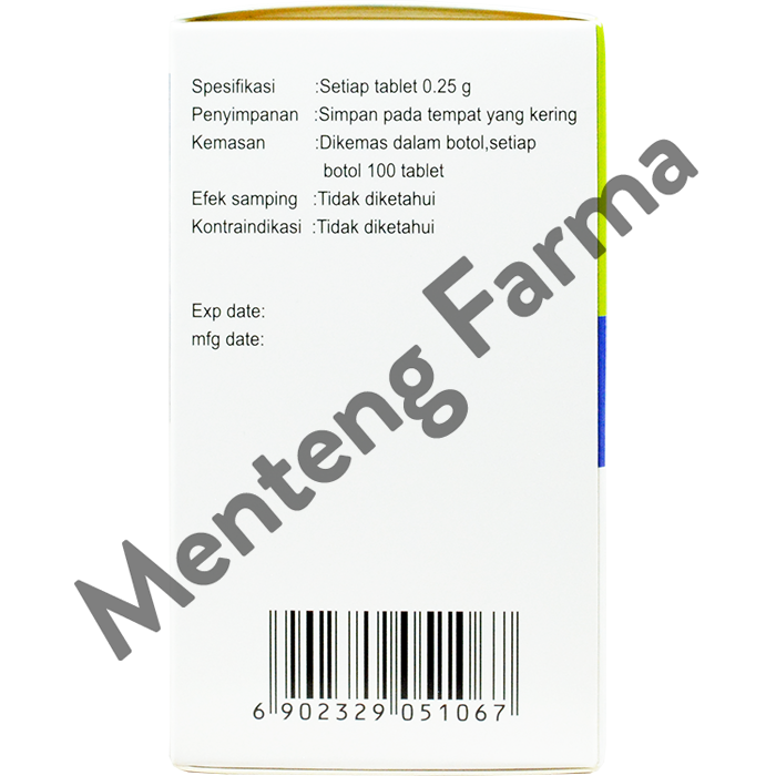 Jiangzhiling Pian - Obat Penurun Kolesterol - Menteng Farma