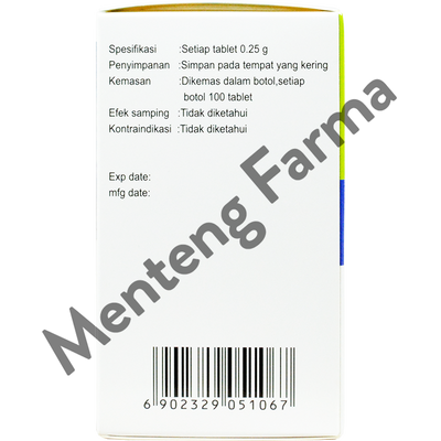 Jiangzhiling Pian - Obat Penurun Kolesterol - Menteng Farma