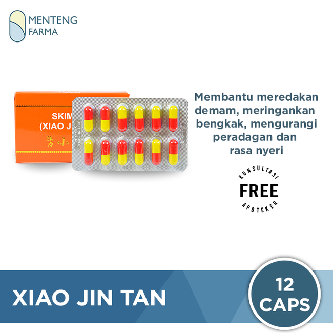 Strong Xiao Jin Tan - Meringankan Demam, Peradangan, dan Nyeri - Menteng Farma