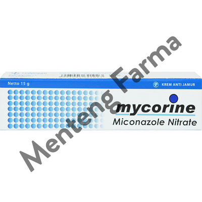 Mycorine Cream 15 Gr - Salep Gatal Jamur, Panu, Kurap, Kutu Air - Menteng Farma