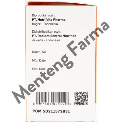 The Right C 300 Mg Isi 30 Kaplet - Suplemen Daya Tahan Tubuh - Menteng Farma