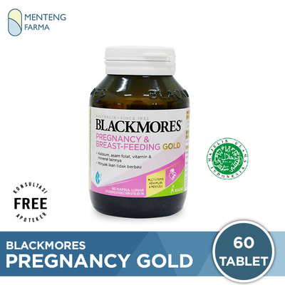 Blackmores Pregnancy & Breastfeeding Gold - Isi 60 Kapsul - Menteng Farma