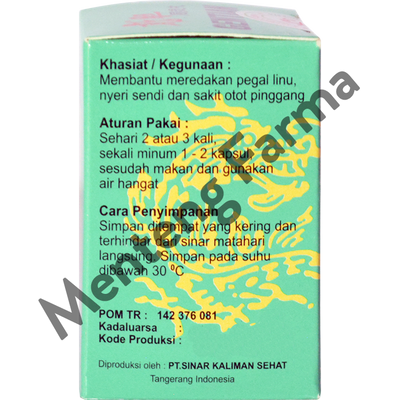 Gentian (Kapsul Rhematik) - Obat Pegal Linu dan Nyeri Sendi - Menteng Farma